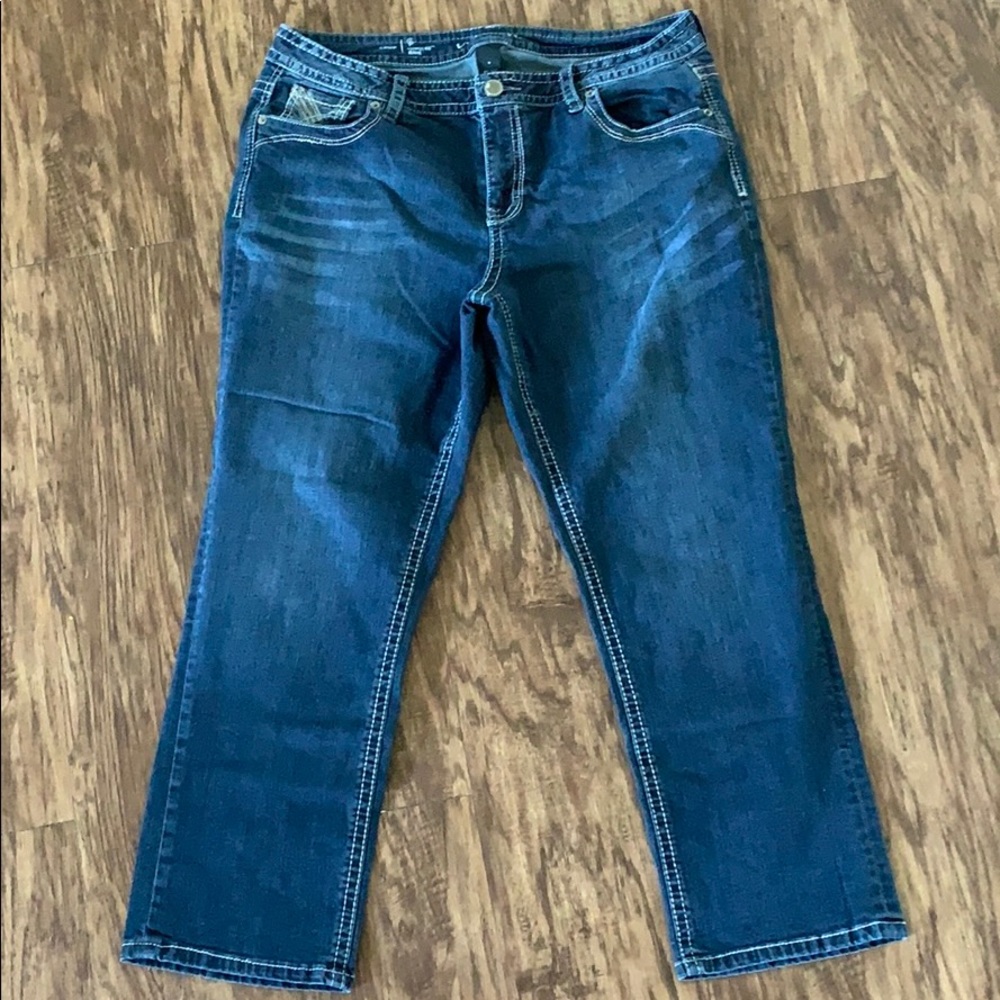 Lane Bryant Genius Fit Crop Jeans